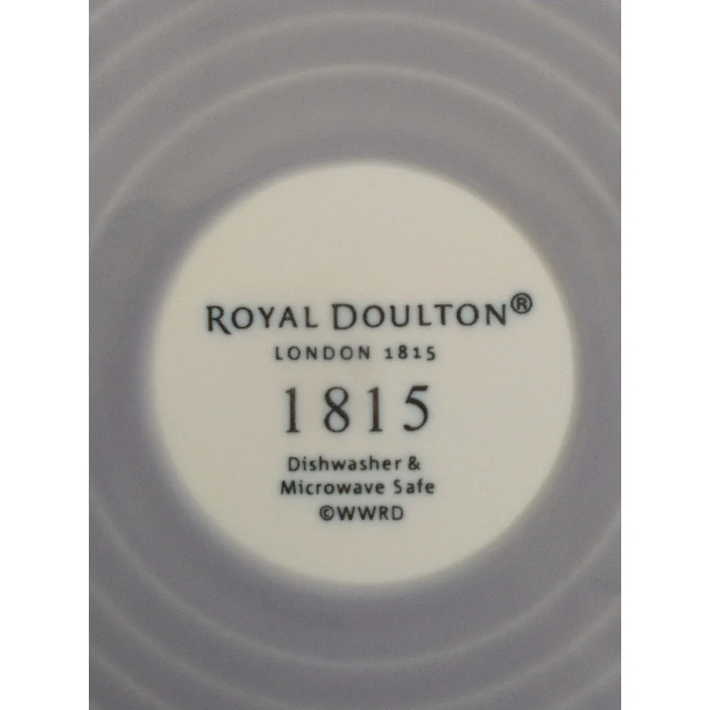 Royal Doulton 1815 Bold Lilac Purple Dipped Porcelain Dinner Plate 11 Inch‎ NEW